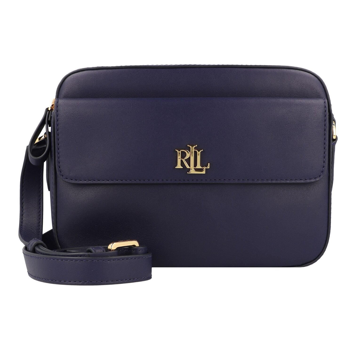 Lauren Ralph Lauren Marcy Sac a bandouliere Cuir 22 cm refined navy sur Bagage24