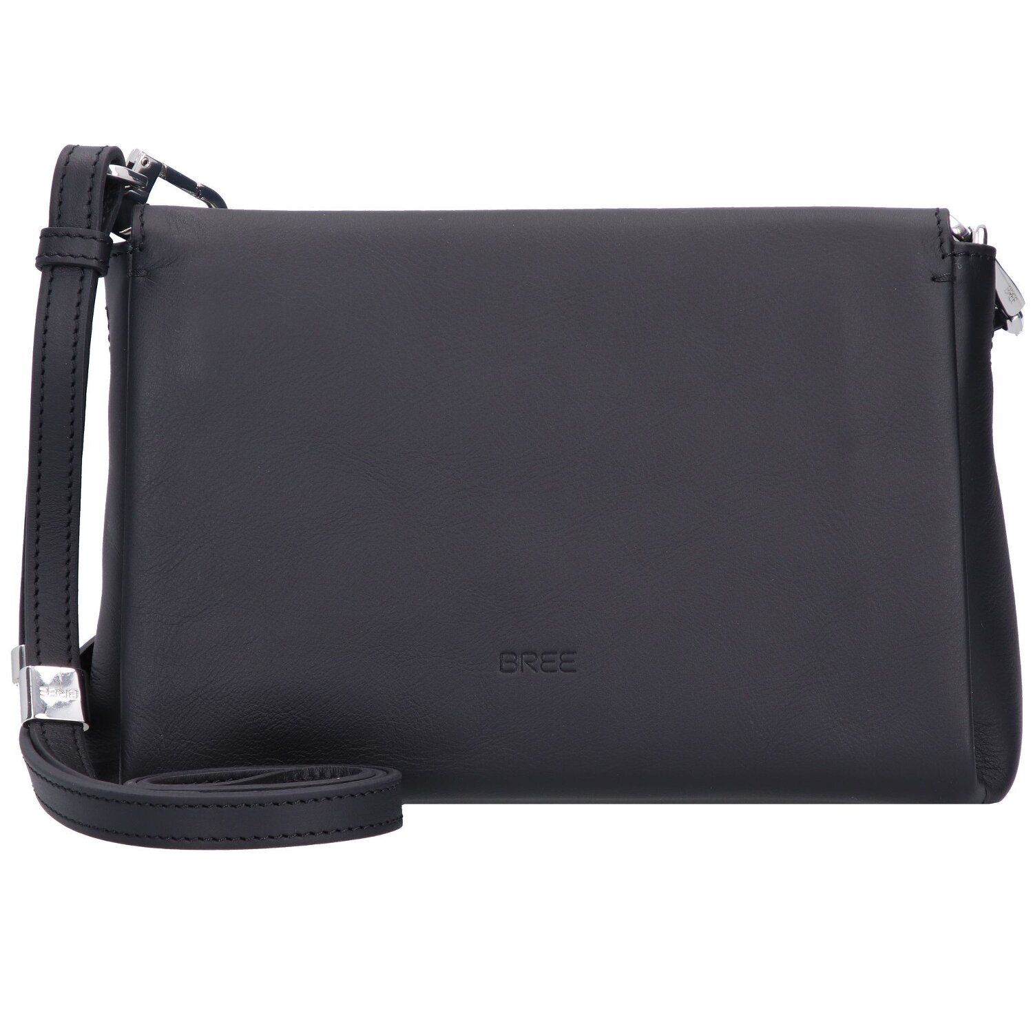 Bree Pure 14 Sac bandouli re Cuir 23 cm black sur Bagage24