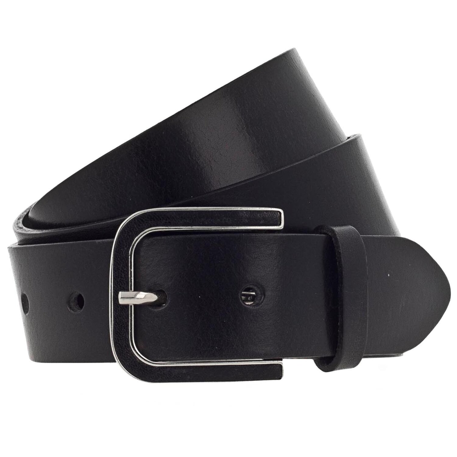 Vanzetti Ceinture en cuir black 80 cm sur Bagage24