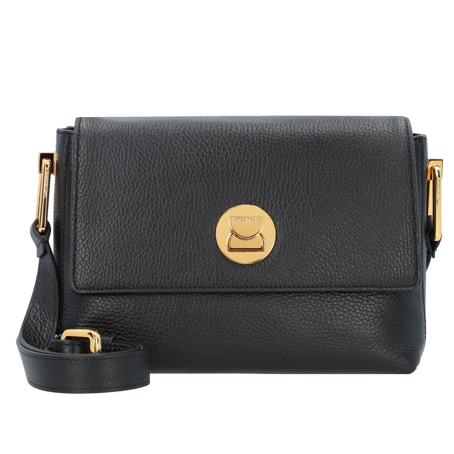 Coccinelle Liya Sac bandouli re Cuir 23.5 cm noir sur Bagage24.fr