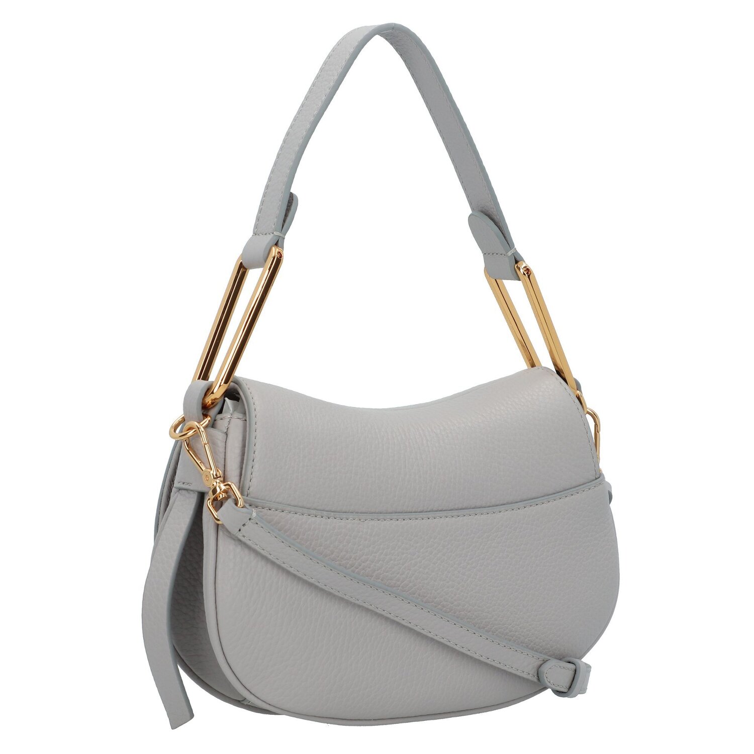 Coccinelle Sac a main Cuir 22 cm light grey sur Bagage24