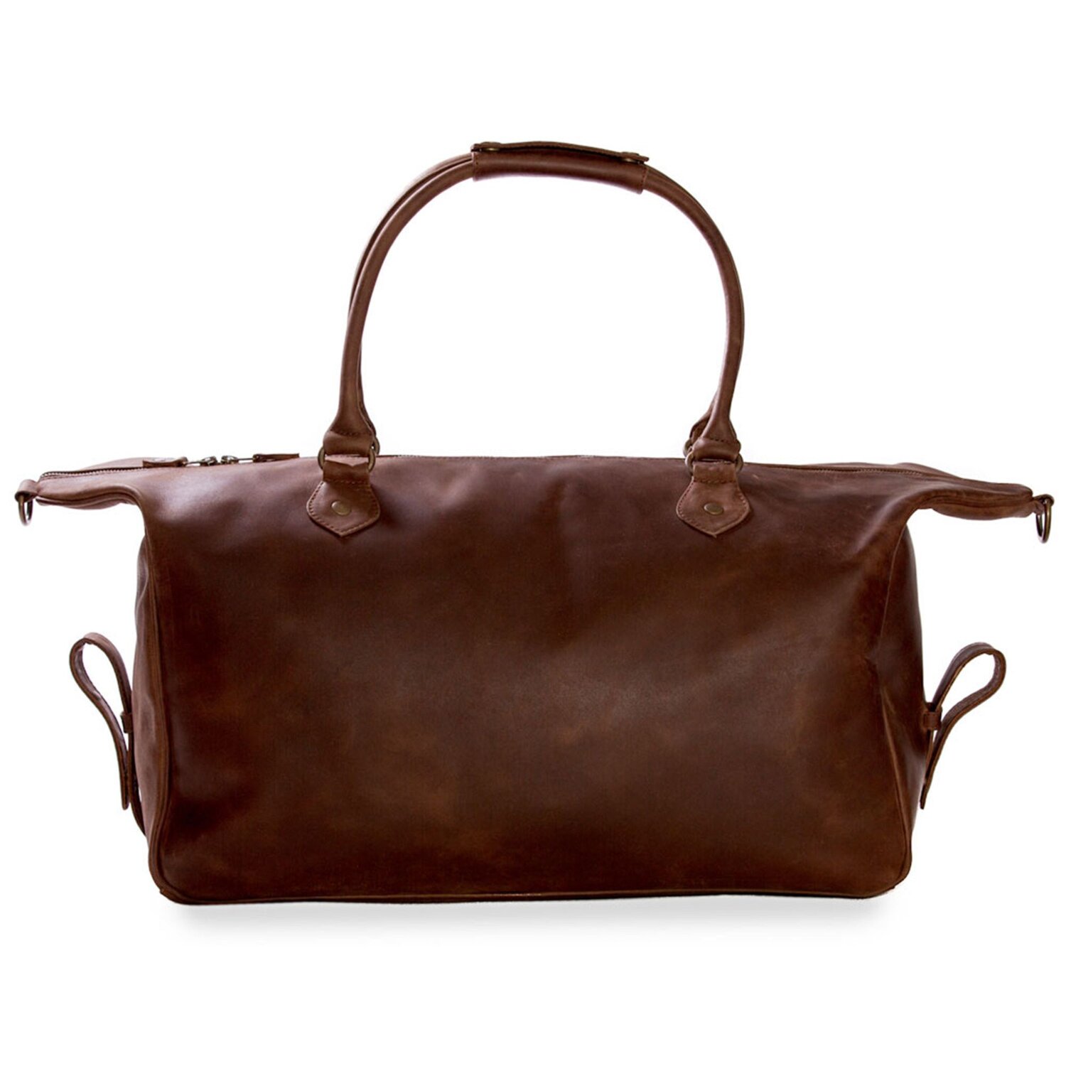 Buckle Seam Sac de voyage Linwood en cuir 50 cm brown dot sur