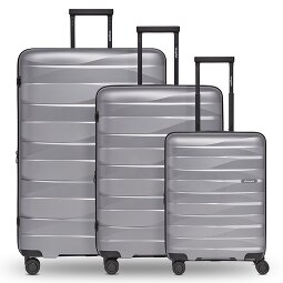 Bergpfeil Travel Set de valises à 4 roulettes 3 pièces avec soufflet extensible  Modéle 1