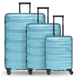 Bergpfeil Travel Set de valises à 4 roulettes 3 pièces avec soufflet extensible  Modéle 3